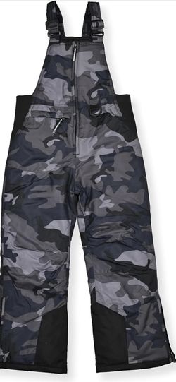 Arctic Quest Boys Girls Unisex Classic Ski & Snow Bib Overall Winter Snowsuit Water-Resistant Windproof Outdoor Rain Bib 