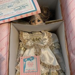 Porcelain American Doll