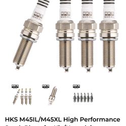 Kia Stinger HKS Mx45xl SPARK PLUGS ,