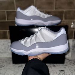 Jordan 11 Retro Low “Cement Grey” Sizes 10m / 11m / 13m / 14m IN HAND BRAND NEW