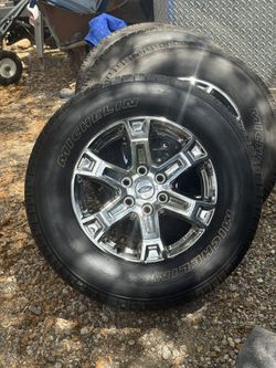 18” Ford F-150 Wheels And Michelin Tires 275/65R18 $799 Firm Price 