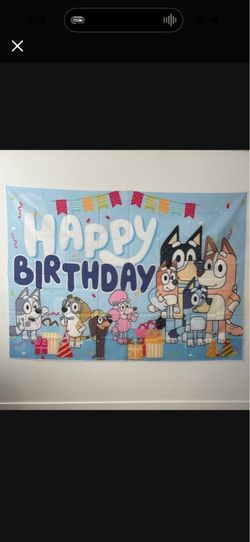 Bluey banner