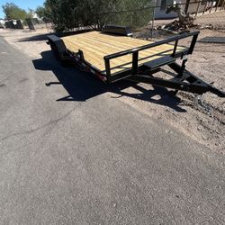 2026 7 X 18 Flatbed Trailer - Car Hauler 