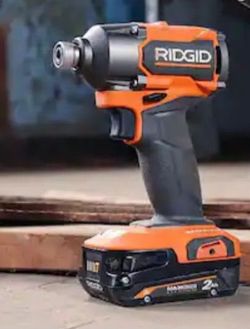 RIDGID Cordless Impact Driver with Battery