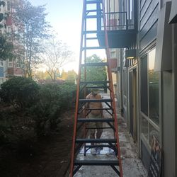 Stepladder, 14ft Fiberglass