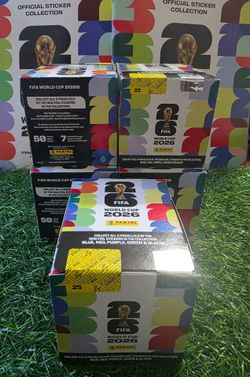 WORLD CUP 2026 PANINI STICKERS 1 BOX 50 PACK