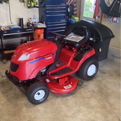 Toro Lx 425 Twin Cam Riding Mower  42” With Bagger 