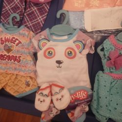 Brand New My Life As Purple Panda Pajamas 18-in Doll