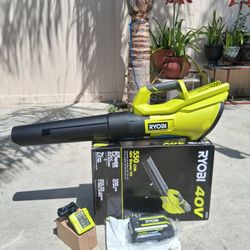 Ryobi 40v 550 CFM Blower Kit 