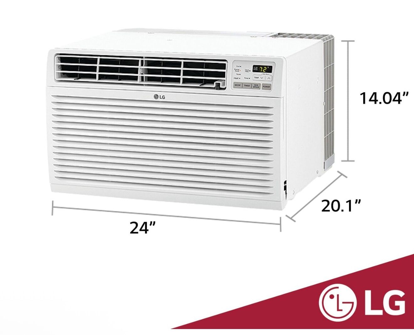 ⭕️ NEW LG 9,800 BTU 230v Through-the-Wall Air Conditioner