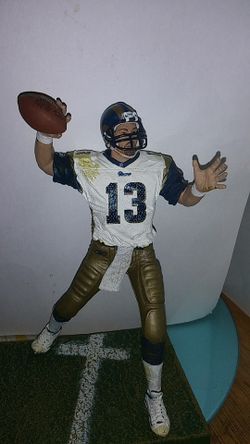 WARNER #13 RAMS TOY ACTION FIGURE