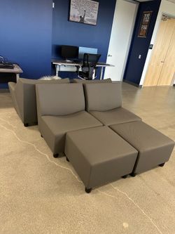 Free Grey Chair Set