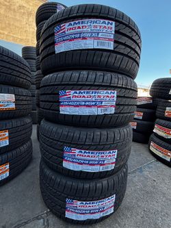 4 NEW TIRES AMERICAN 235/40/18