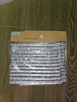 Metal Plaque