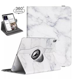 TiMovo 360 Ipad 10.2, White Marble