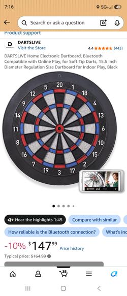 Smart dart board