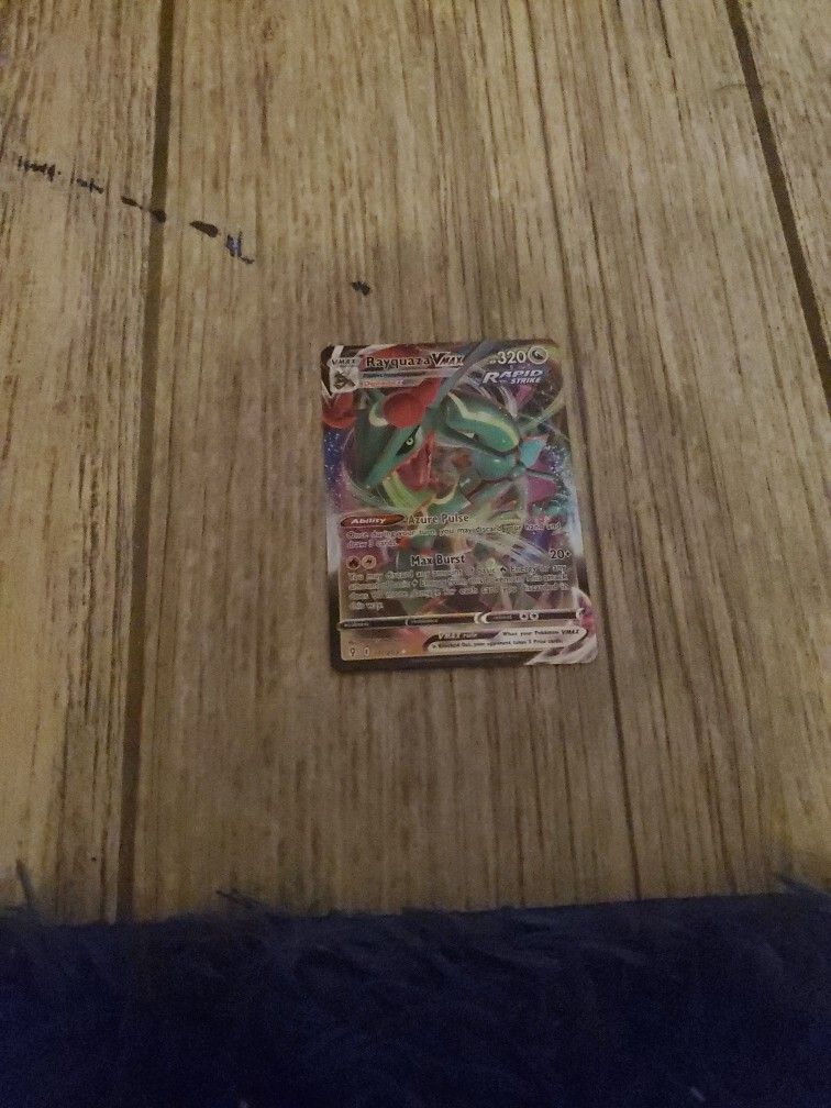 Rayquaza Vmax Price negotiable