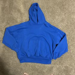 Yeezy Men’s Hoodie-blue XXL