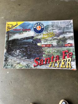 Santa Fe Flyer train set