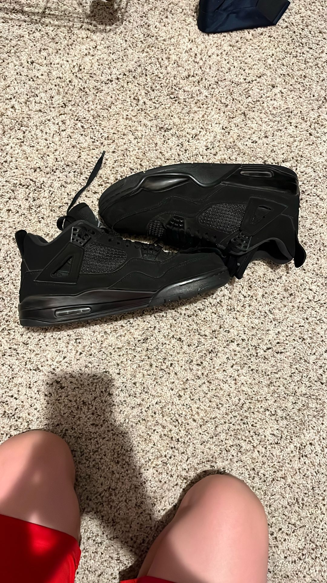 Jordan 4 Black Cats Sz 12