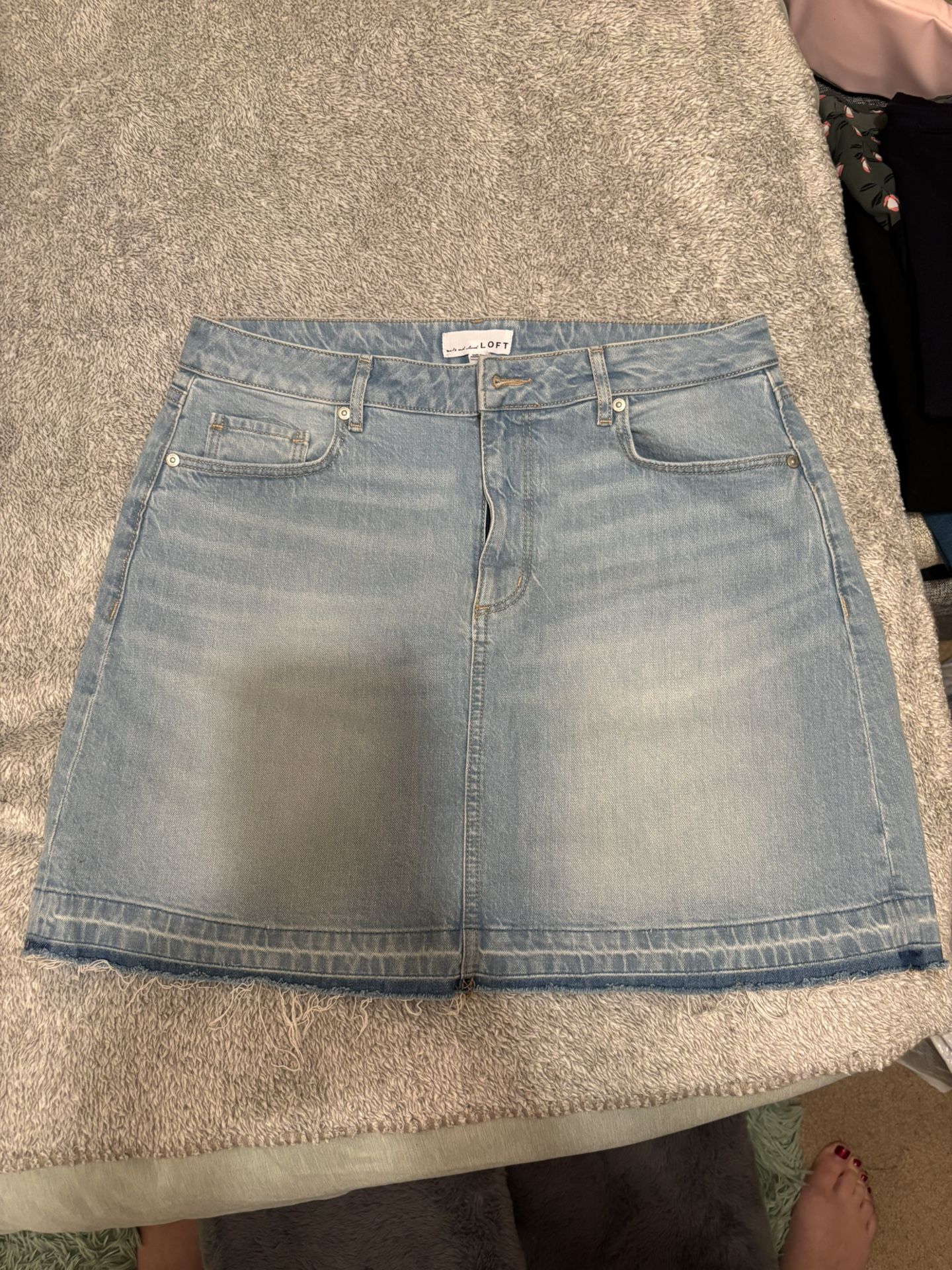 Ann Taylor Loft Denim skirt