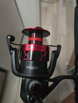Penn Fierce IV 8000 Spinning Reel and 10ft Rod Combo