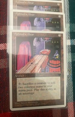 Magic The Gathering Ashnods Altar