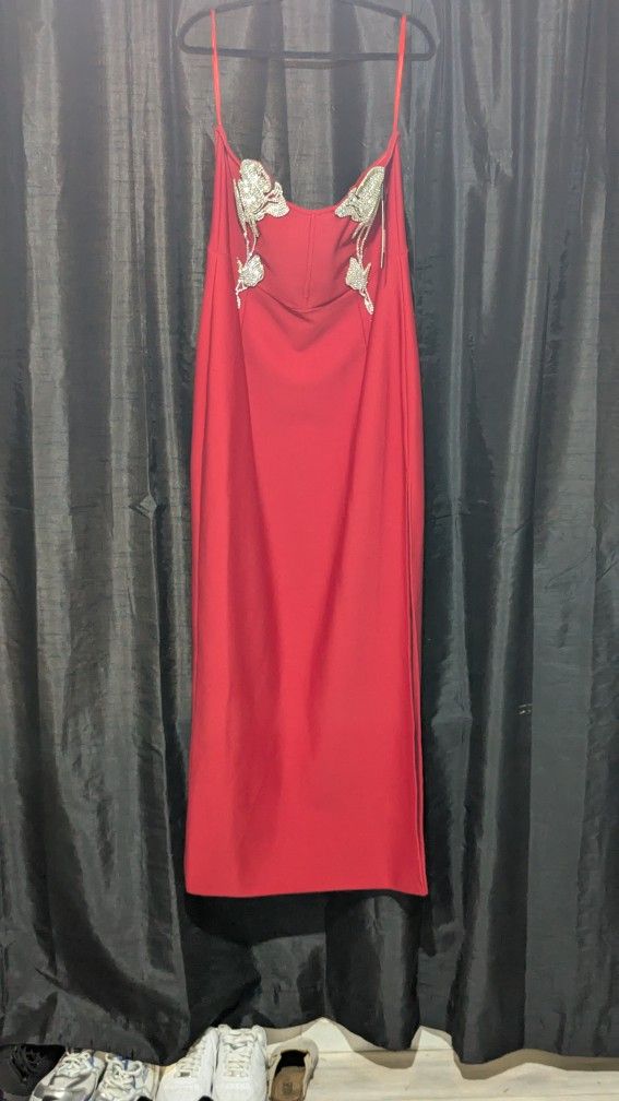 Rose Embellished Gown 