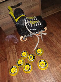 11 Bauer Rollerblades & Wheels 