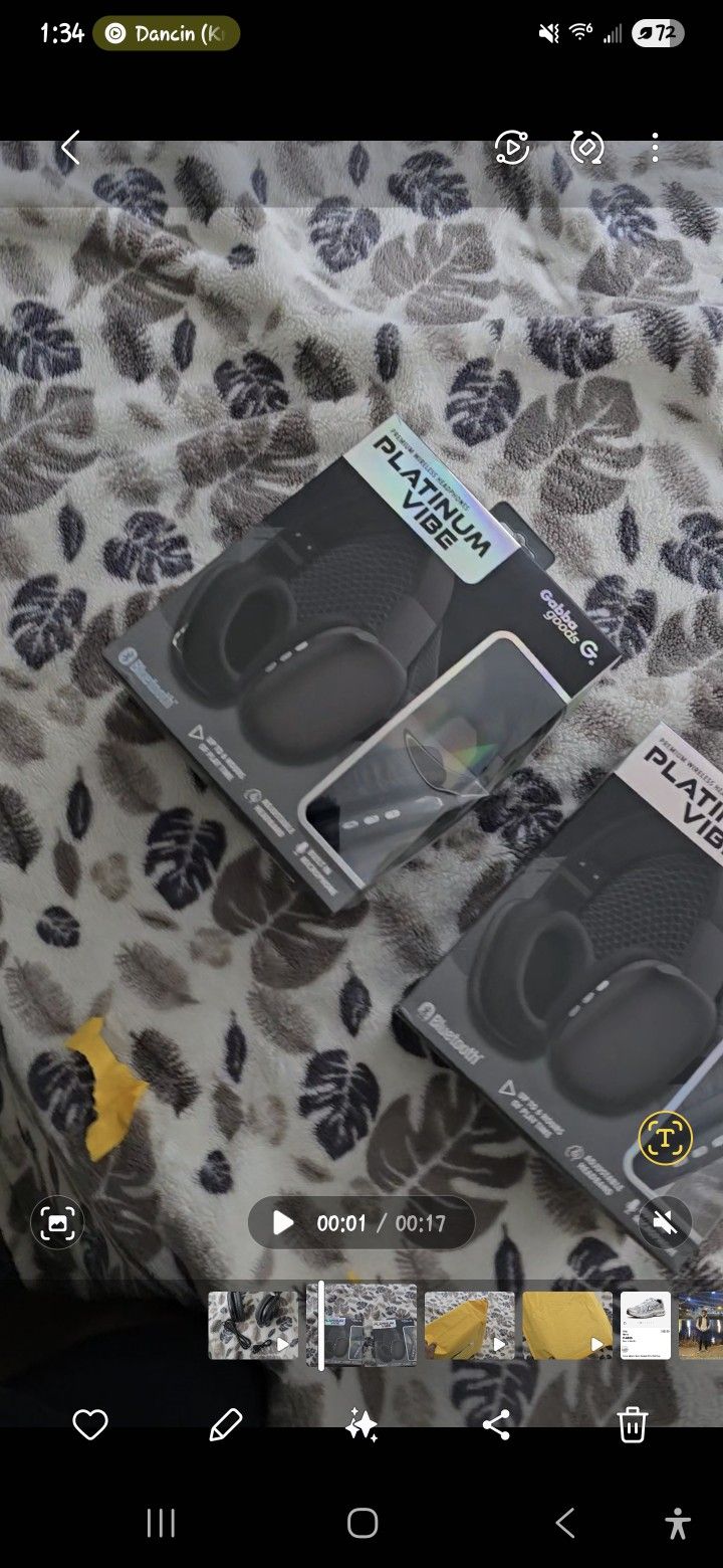 Two Apple Pro Type Headphone