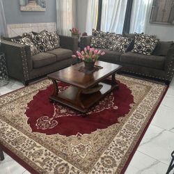 Great Xtra Large Rug 7”ft X 10”ft 1 In ! Made In Turkey 
