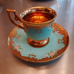 Cup And Saucer Original Armart Creacit Japan Royal Vinna 7665 