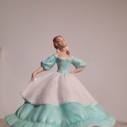 Dancing Beauty Ceramic Figurine