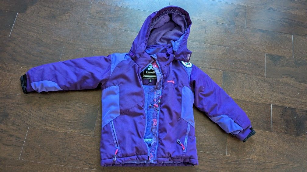 Kid Ski Waterproof Jacket 110cm