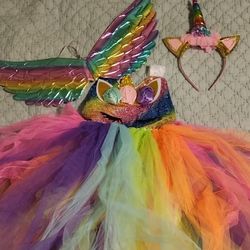 Vestido Para Niña   Size7-8 
