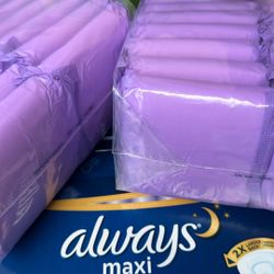 ALWAYS MaXi oVERnight Extra Heavy Flow Pads$ 10.00