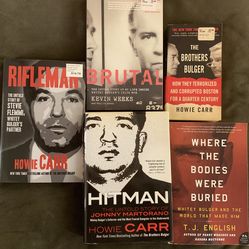 Boston/Whitey Bulger books collection