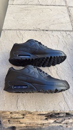 New Nike air max 90 leather triple black Men’s 10