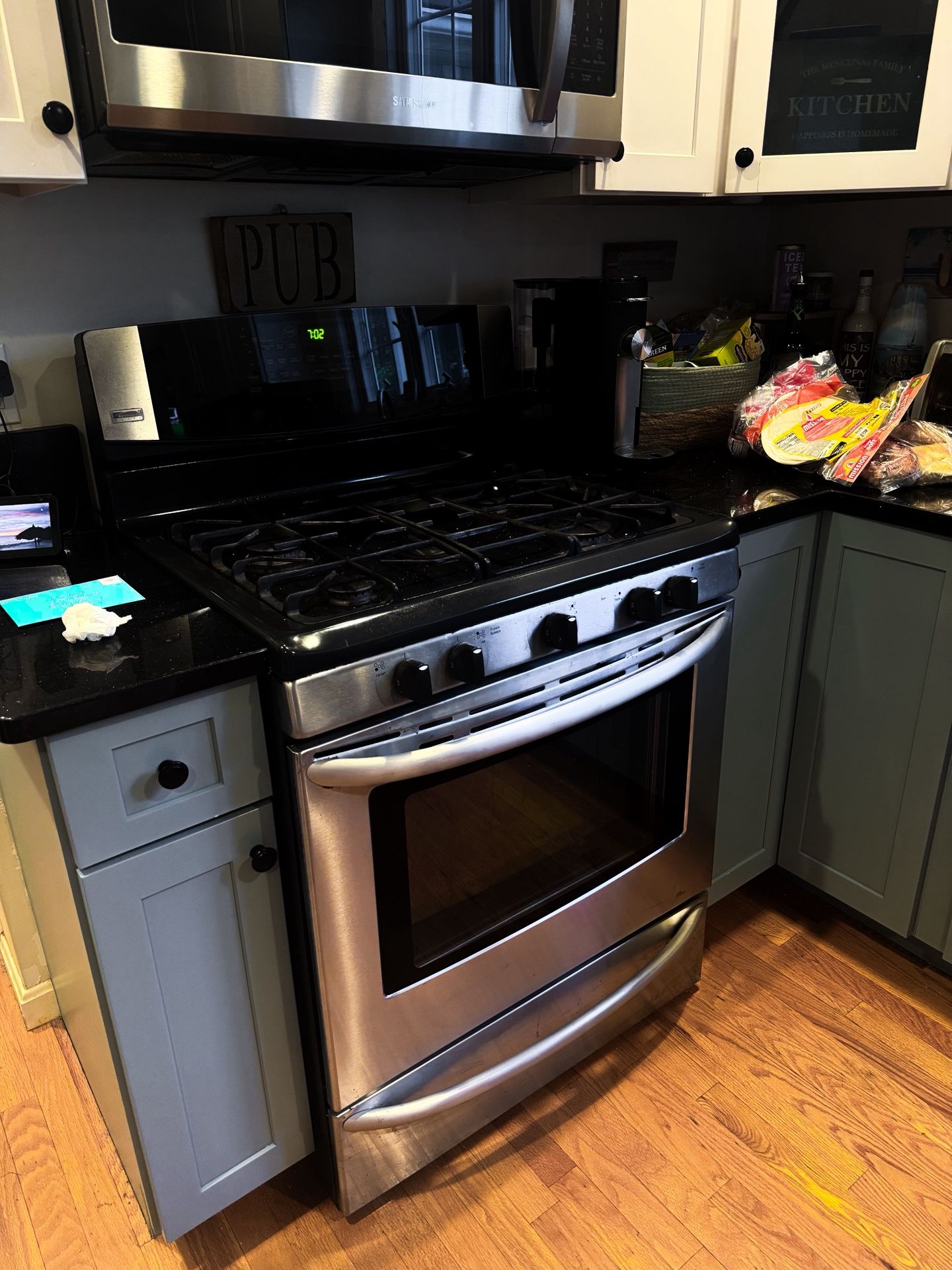 Kenmore Elite gas range Model # (contact info removed)3405