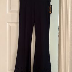 New flare cut out leggings/yoga pants M