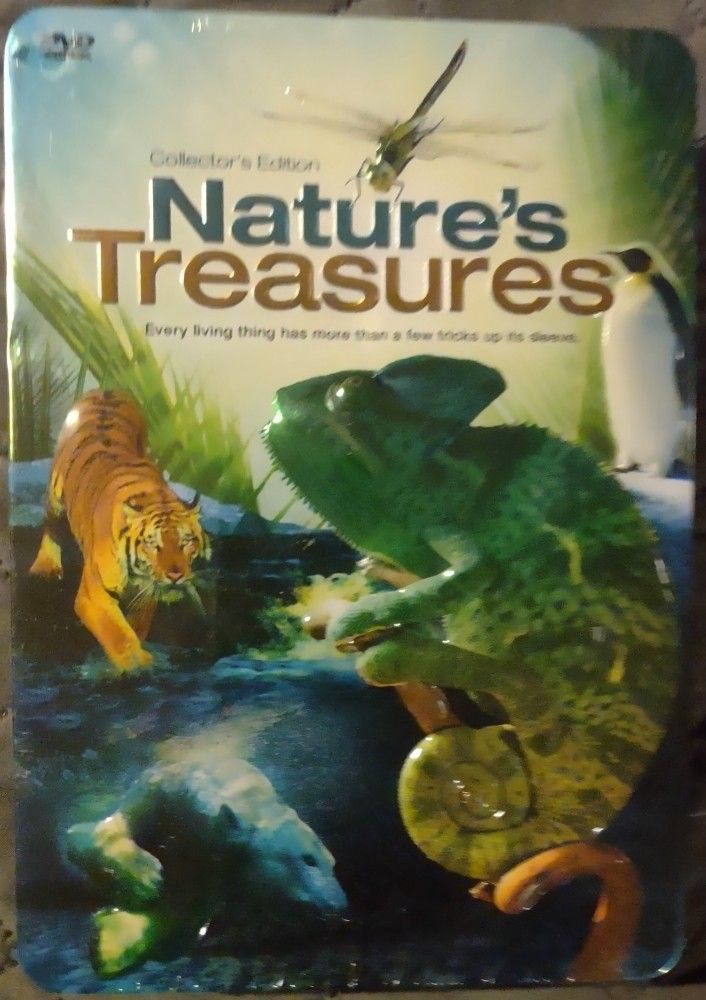 NATURE'S TREASURES 5 DVD SET NEW IN BOX