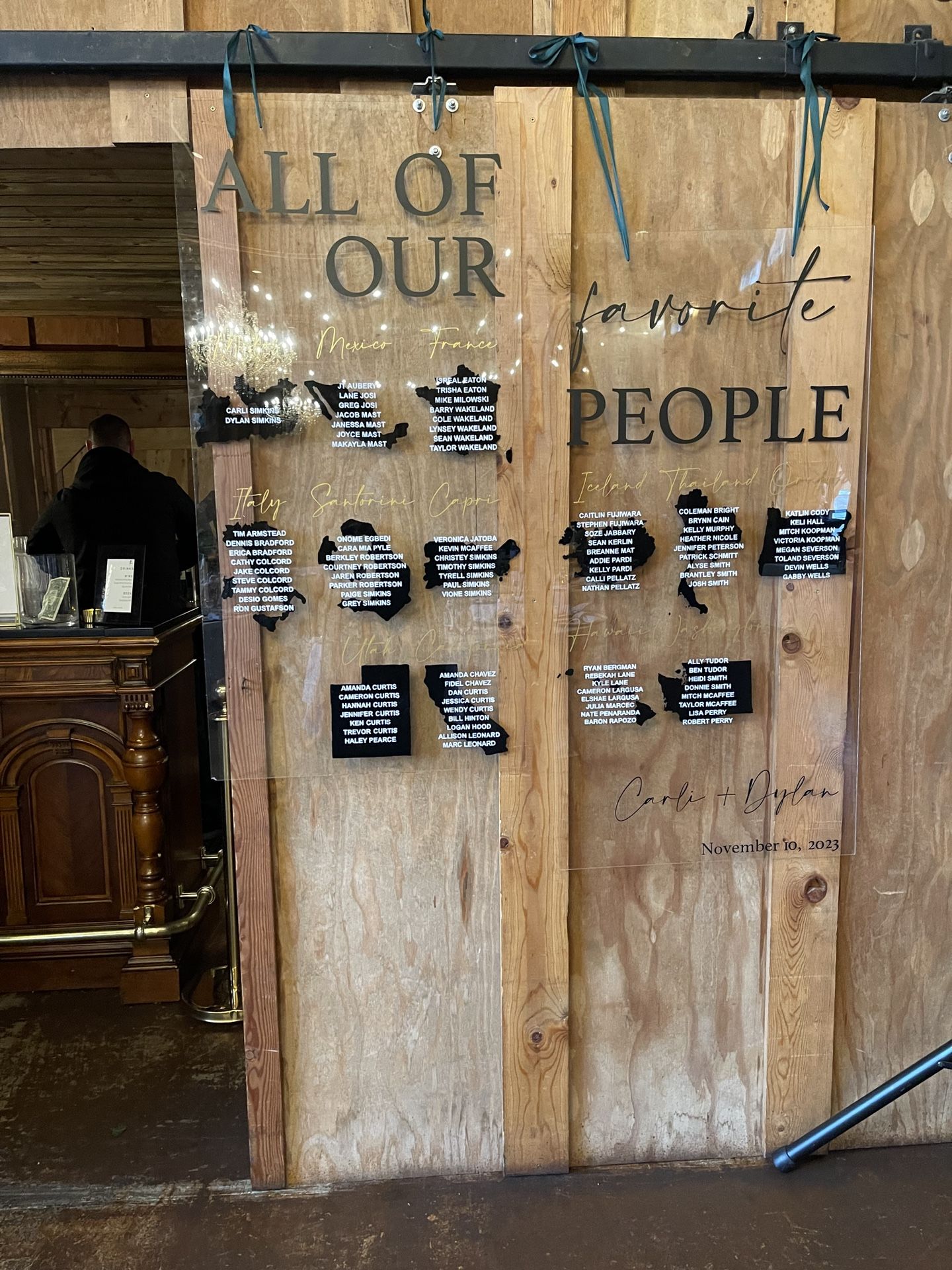 Clear Acrylic Signs