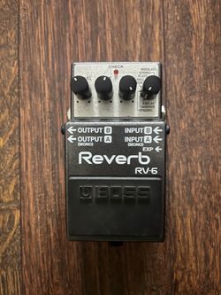 Boss RV-6 Reverb Pedal