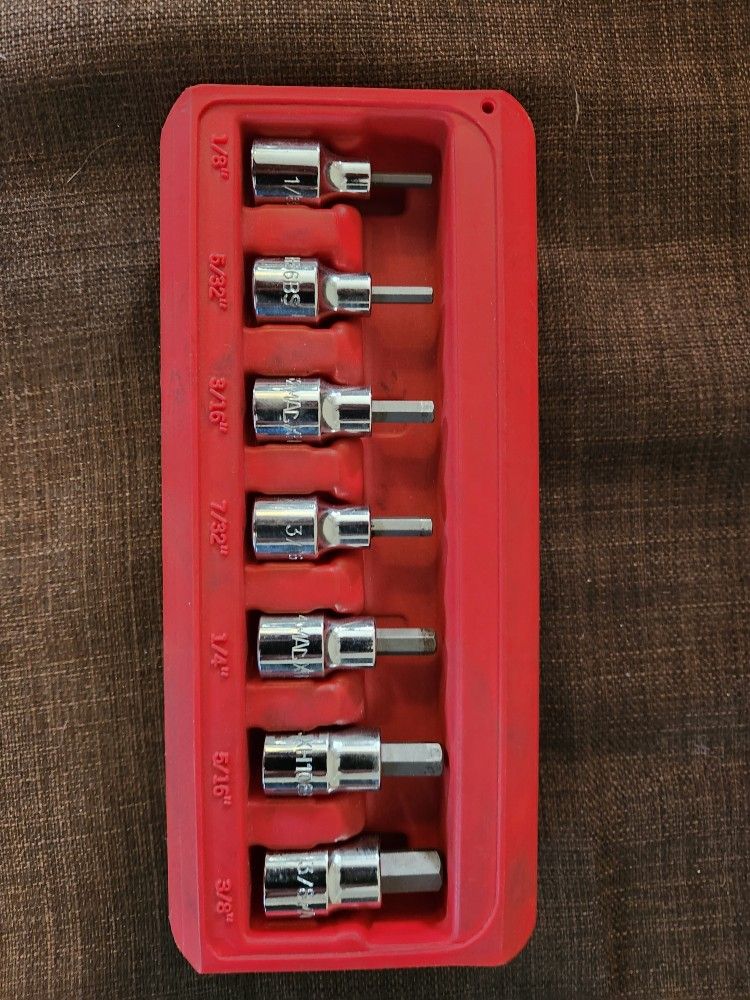 Mac 3/8 Drive Allen Socket Set