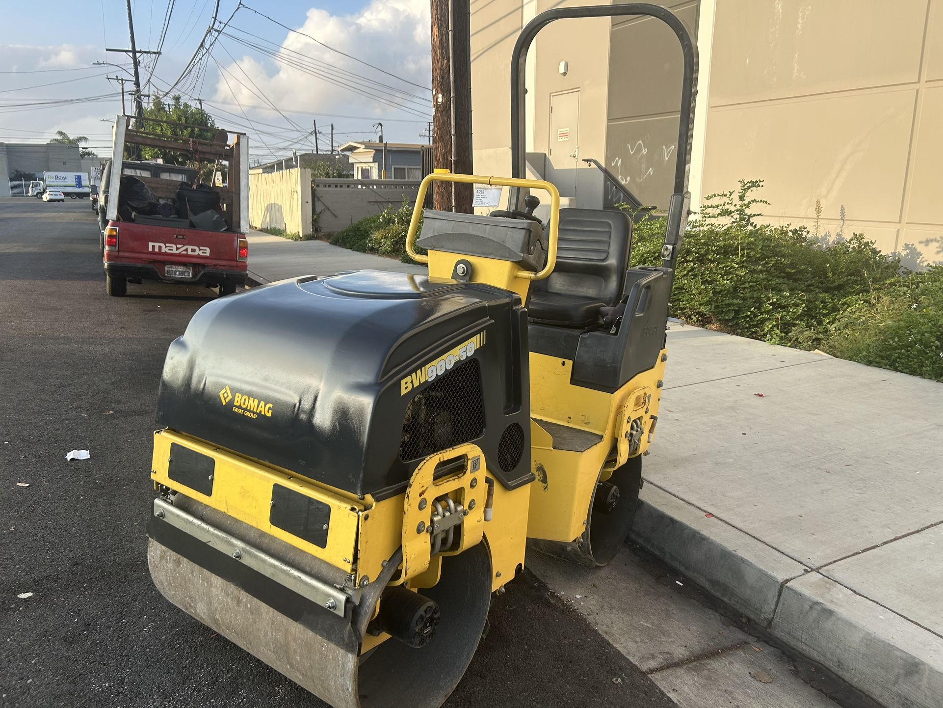 2021 Bomag BW900-50 Smooth Drum Compactor