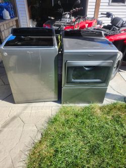 Washer and dryer
