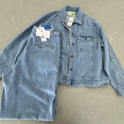 Adidas Jean jacket & Jeans NEW