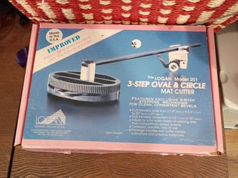 Logan Model 201 Oval & Circle Mat Cutter