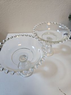 Imperial Candlewick Low Compote Glass