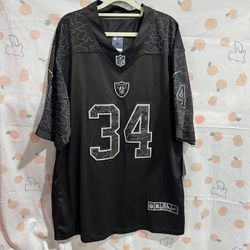 Nike Bo Jackson Black Las Vegas Raiders 34 Jersey
